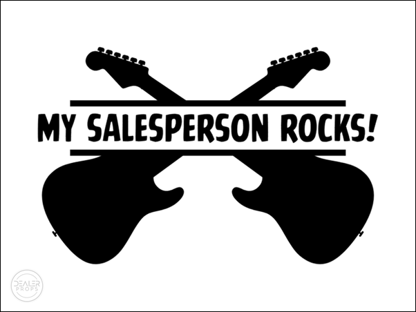MY SALESPERSON ROCKS