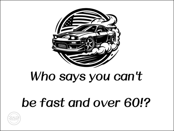 Who says you can't be fast and over 60?!